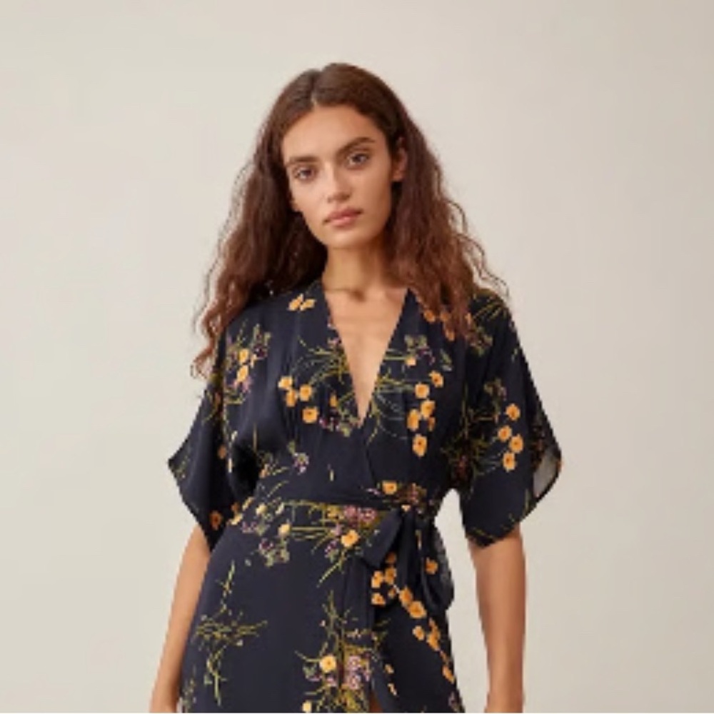 Reformation Winslow Dress in Mademoiselle